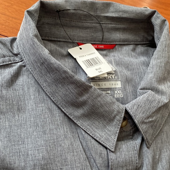 Gerry Men’s shirt sleeve button up stretch comfort quick dry size xxl - Picture 5 of 5